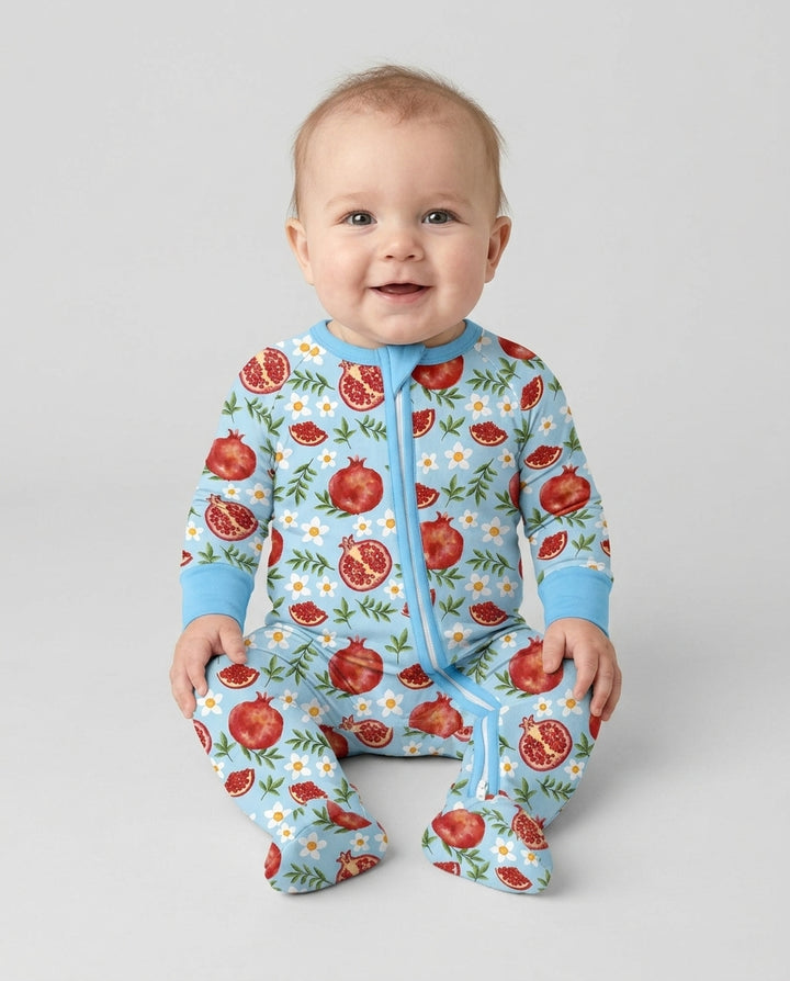 Pomegranate Garden Joy Family Matching Bamboo Convertible Zippy