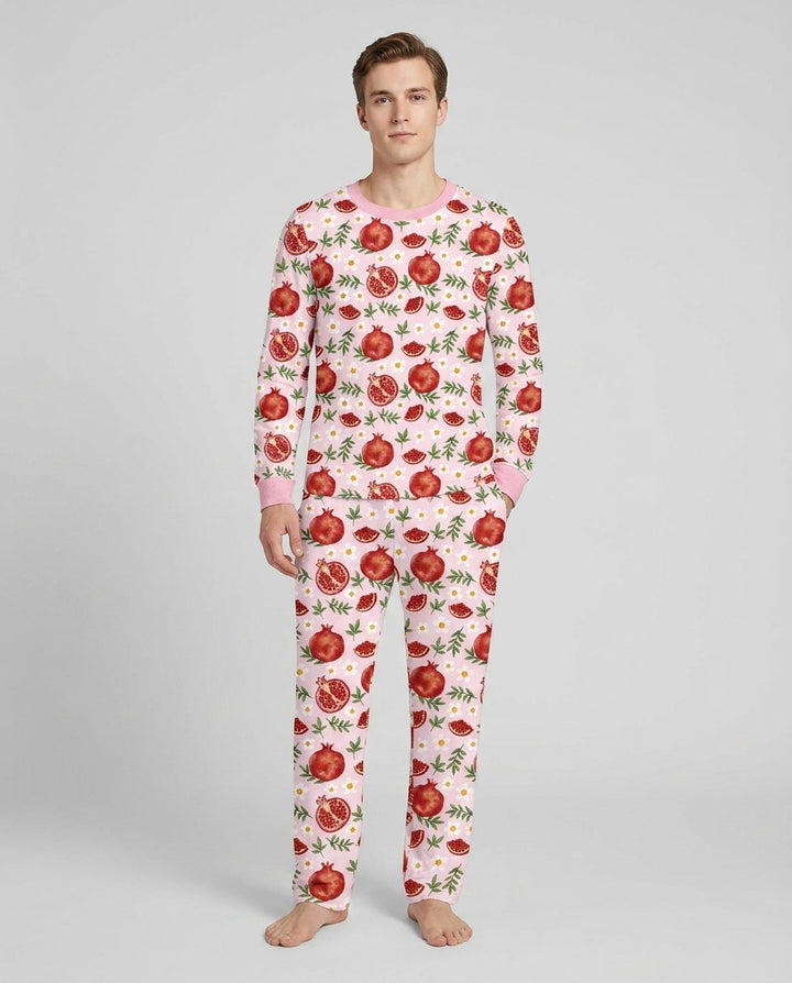Pomegranate Garden Joy Family Matching Bamboo Men's Pajama Set