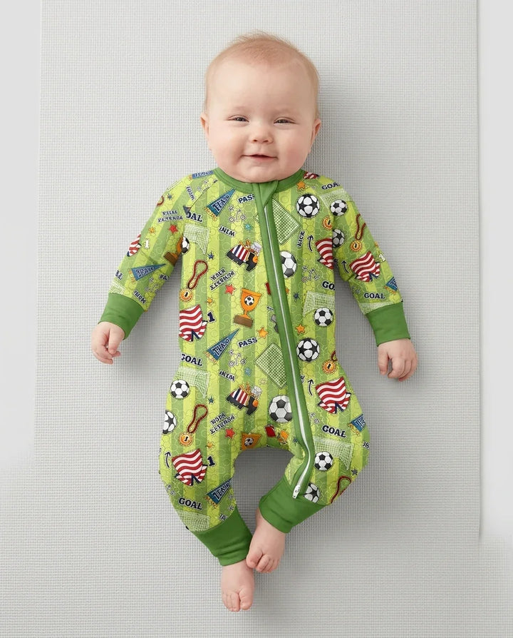 I Love Sports Soccer Bamboo Convertible Zippy