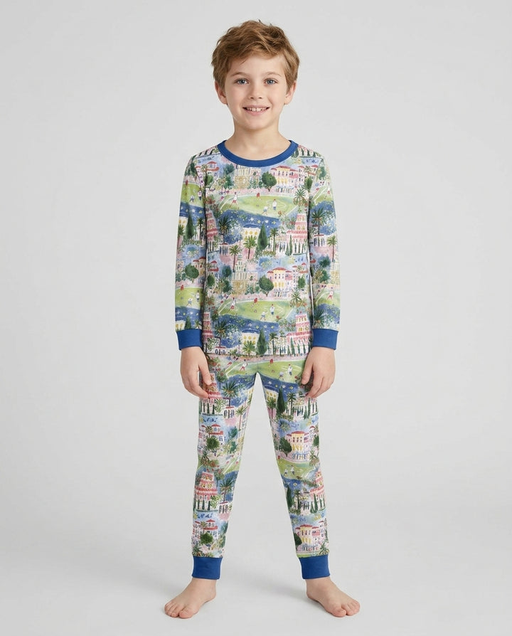 Soccer Tour 2026 Bamboo Two Piece Long Sleeve Pajama Set