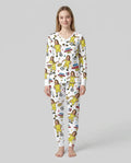 Custom Photo World Champion 2026 Family Matching Bamboo Women Pajama Set