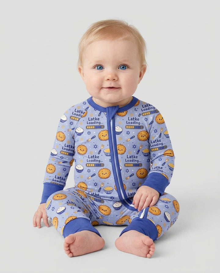 Latke For Hanukkah Bamboo Convertible Zippy
