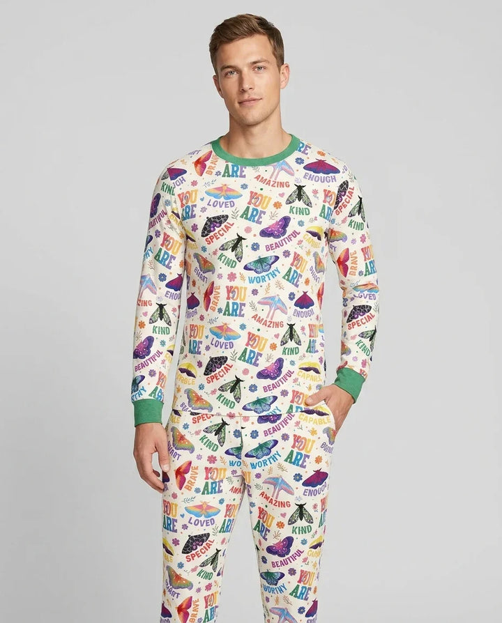 Proud Wings Family Matching Bamboo Men's Pajama Set