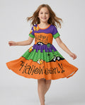 Happy Halloween Bamboo Twirl Dress
