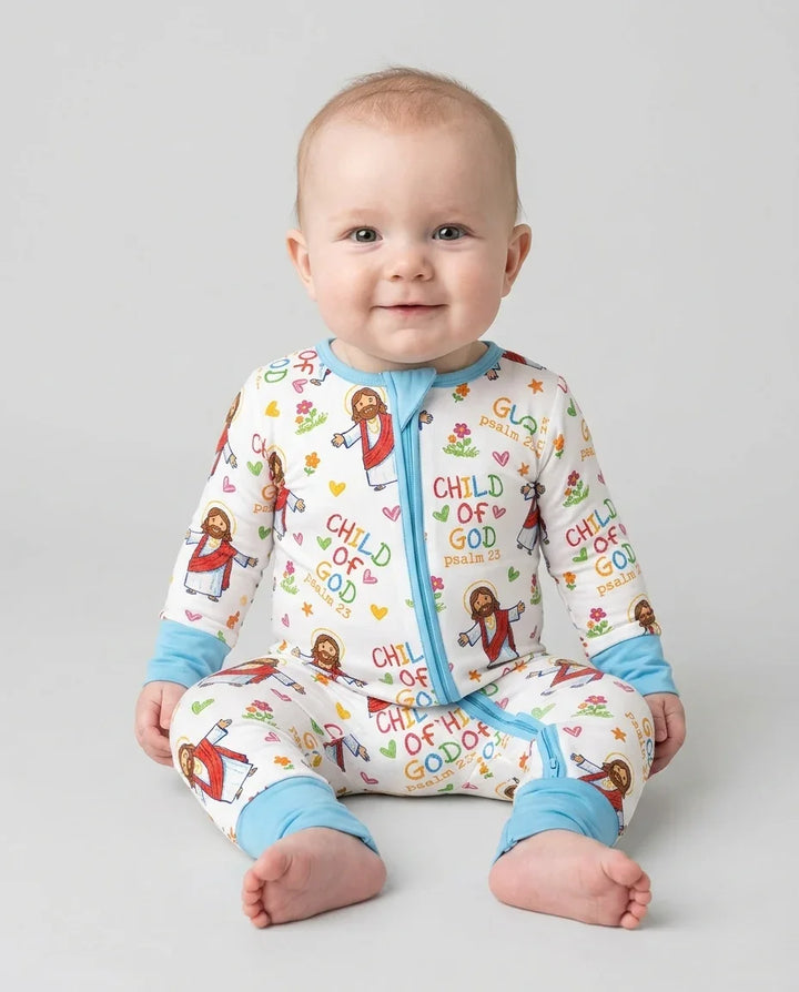 Jesus Loves Me Bamboo Convertible Zippy
