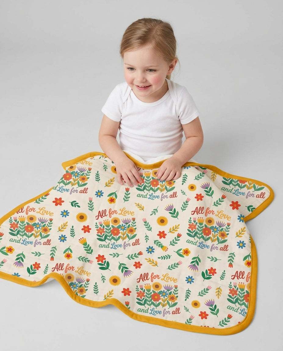 Love For All Family Matching Bamboo Blanket