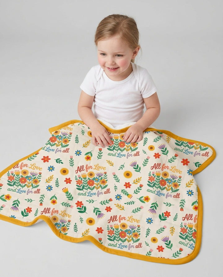 Love For All Family Matching Bamboo Blanket
