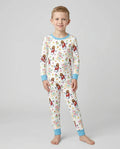 Jesus Loves Me Bamboo Two Piece Long Sleeve Pajama Set