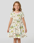 School Friends Forever Bamboo Twirl Dress