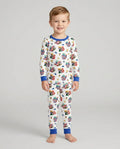 World Soccer North America 2026 Family Matching Bamboo Two Piece Long Sleeve Pajama Set