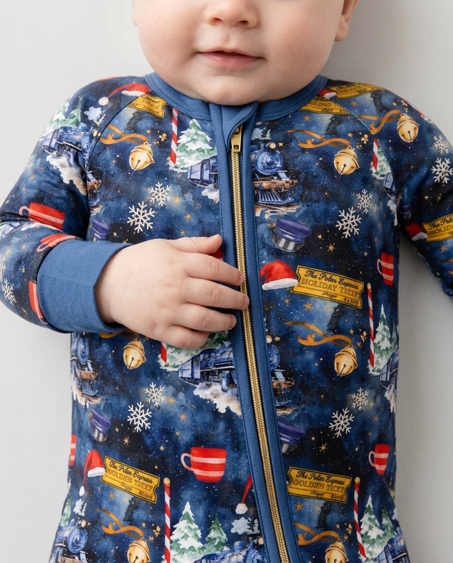 North Pole Journey Bamboo Convertible Zippy