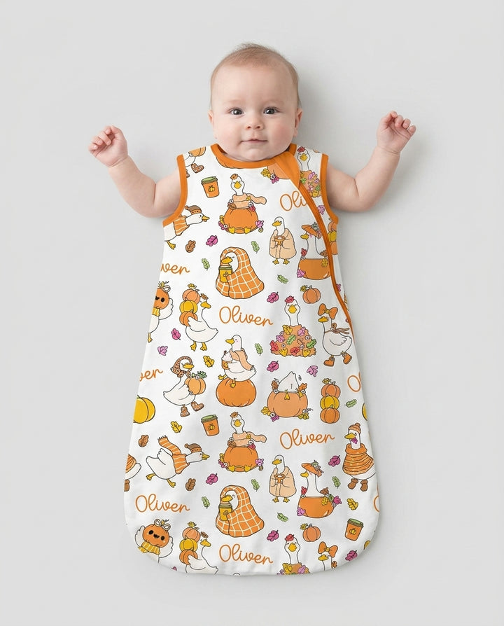 Fall Silly Goose Bamboo Sleep Bag