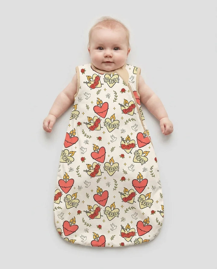 Three Sacred Hearts Bamboo Sleep Bag