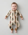 Western Christmas Cowboy Nutcracker Bamboo Convertible Zippy
