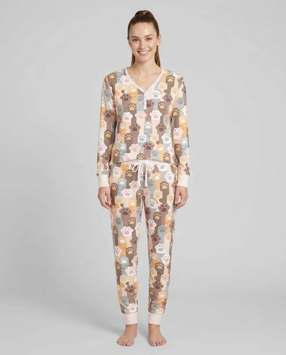 Grabby Paws Bamboo Women Pajama Set