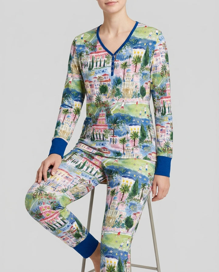 Soccer Tour 2026 Bamboo Women Pajama Set