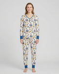 Soccer Fever 2026 Family Matching Bamboo Women Pajama Set