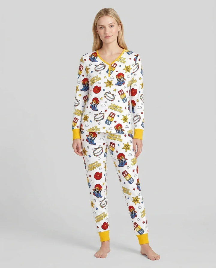 Little Cowgirl Bamboo Women Pajama Set
