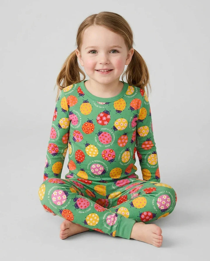 Template Bamboo Two Piece Long Sleeve Pyjamas Set