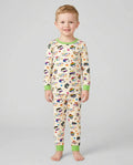 Rainbow Paws Family Matching Bamboo Two Piece Long Sleeve Pajama Set