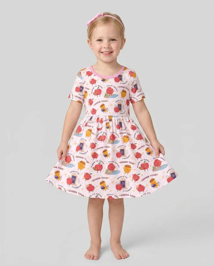 Sweet Sacred Moments Family Matching Bamboo Twirl Dress