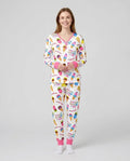 Jesus Summer Ice Cream Taste and See That The Lord Is Good Bamboo Women Pajama Set