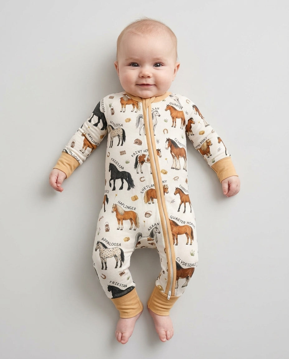 Types Of Horses Bamboo Convertible Zippy