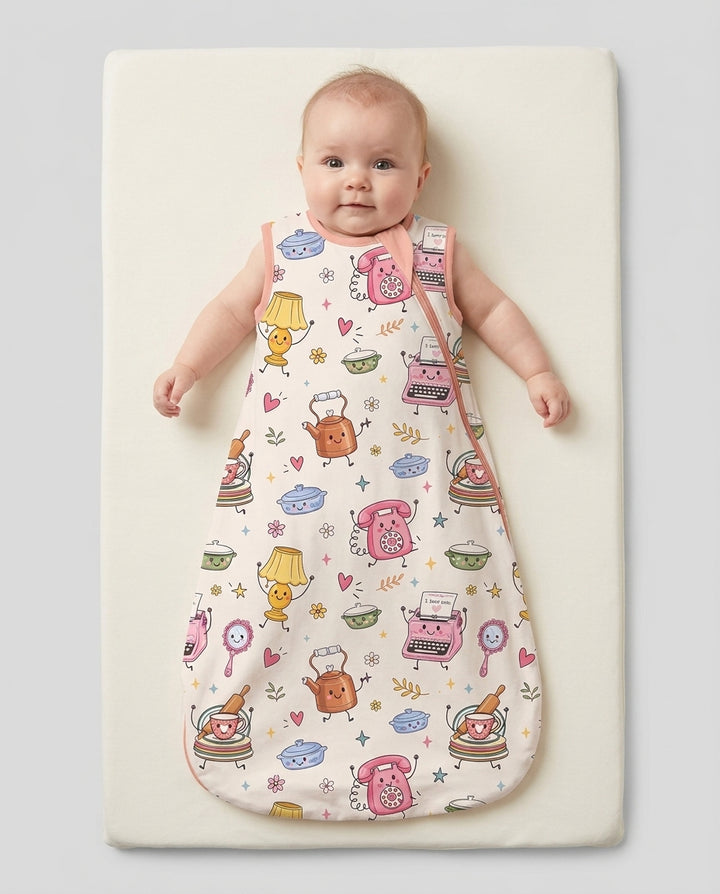 Retro Chasing Toy Bamboo Sleep Bag