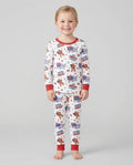 Loves Jesus And America Too Bamboo Two Piece Long Sleeve Pajama Set