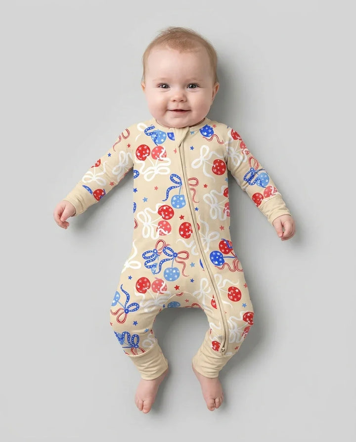 Cherry America 4th of July Bamboo Convertible Zippy