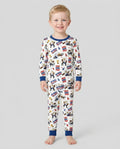 Soccer One Nation One Team Bamboo Two Piece Long Sleeve Pajama Set