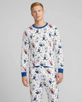 USA Soccer Goose Family Matching Bamboo Men's Pajama Set