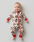 Funny Butt Christmas Squad Bamboo Convertible Zippy