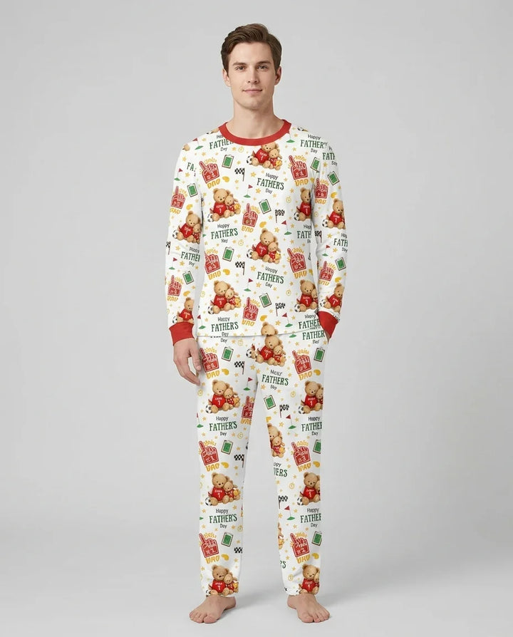 You're #1 Dad Daddy & Me Matching Bamboo Men's Pajama Set