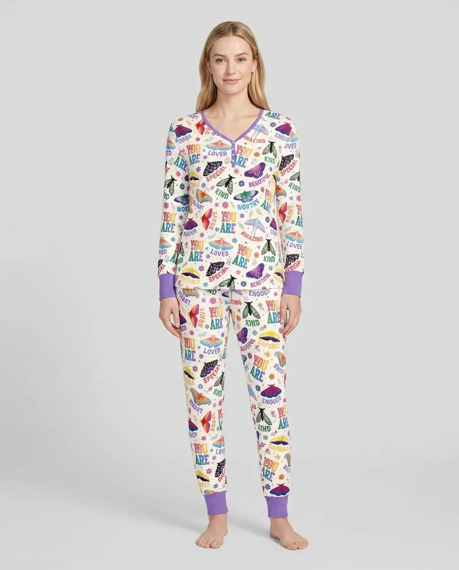 Proud Wings Family Matching Bamboo Women Pajama Set