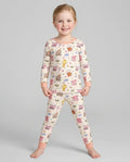 Template Bamboo Two Piece Long Sleeve Pyjamas Set