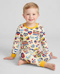 Template Bamboo Two Piece Long Sleeve Pyjamas Set