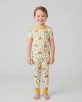Love For All Family Matching Bamboo Two Piece Short Sleeve Pajama Set