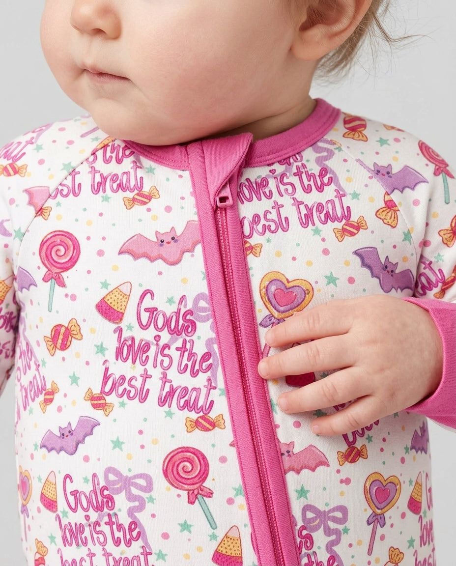 God's Love Is The Best Treat Bamboo Convertible Zippy
