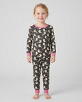 Little Ghosts Bamboo Two Piece Long Sleeve Pyjamas Set For Halloween