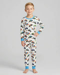 Template Bamboo Two Piece Long Sleeve Pyjamas Set