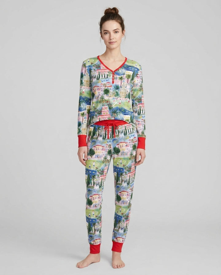Soccer Tour 2026 Bamboo Women Pajama Set