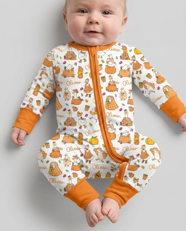Fall Silly Goose Bamboo Convertible Zippy