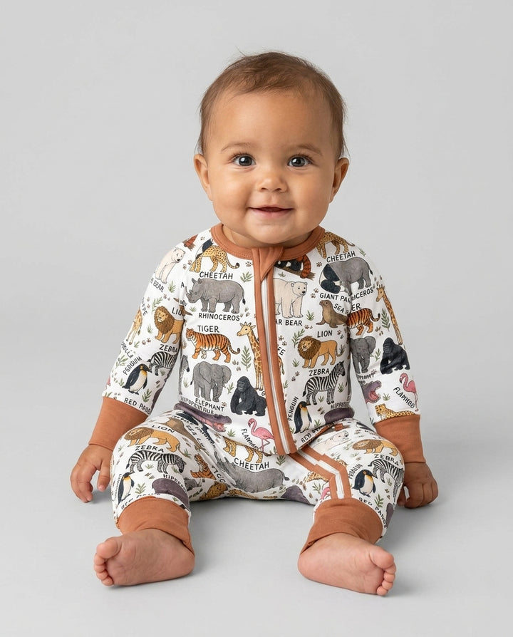 Zoo Animal Bamboo Convertible Zippy