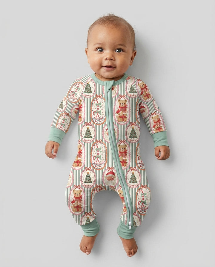 Vintage Christmas Keepsakes Bamboo Convertible Zippy