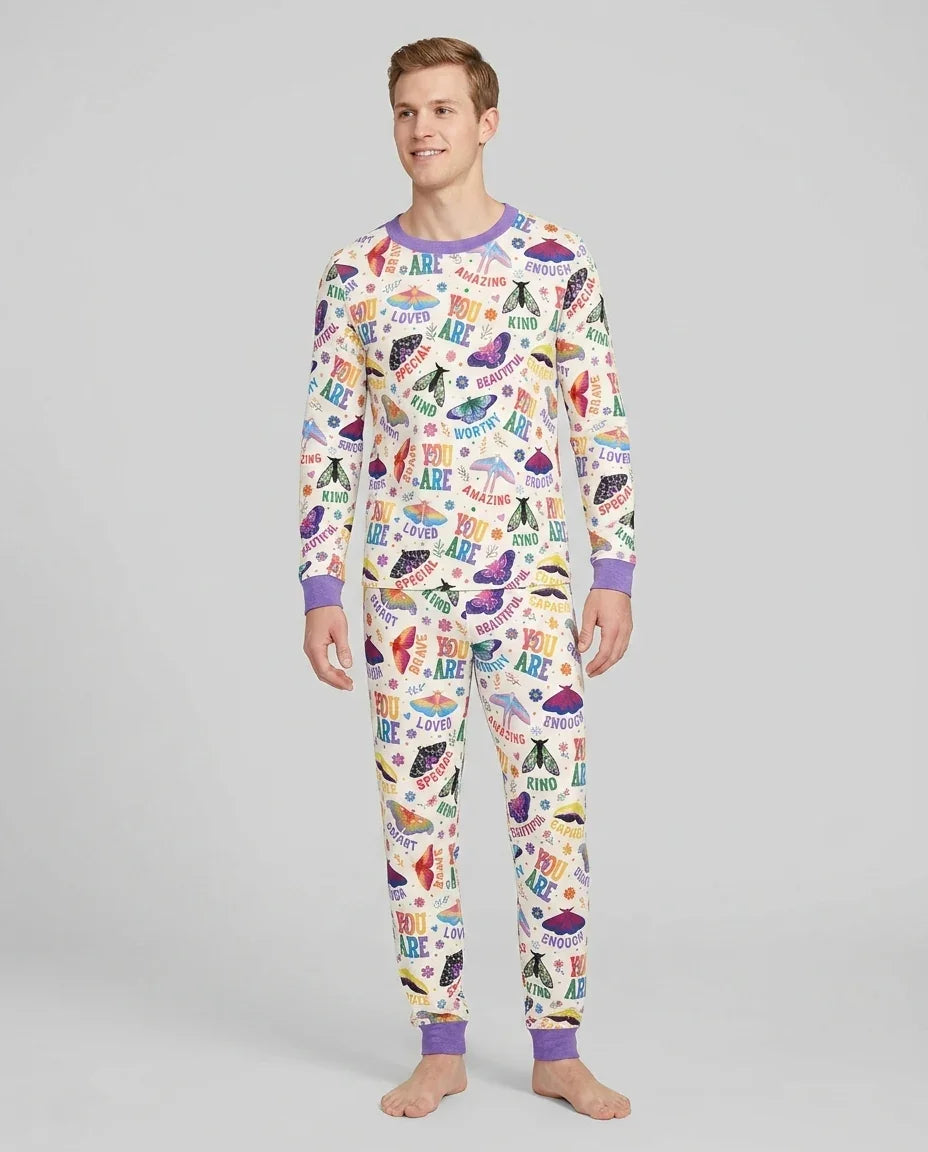 Proud Wings Family Matching Bamboo Men's Pajama Set