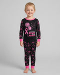 Dandelion Pink For Mom Bamboo Two Piece Long Sleeve Pajama Set