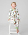 Daddy's Fishing Buddy Daddy& Me Matching Bamboo Two Piece Long Sleeve Pajama Set