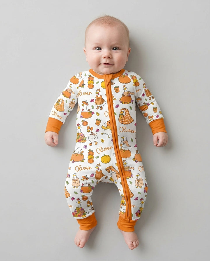 Fall Silly Goose Bamboo Convertible Zippy