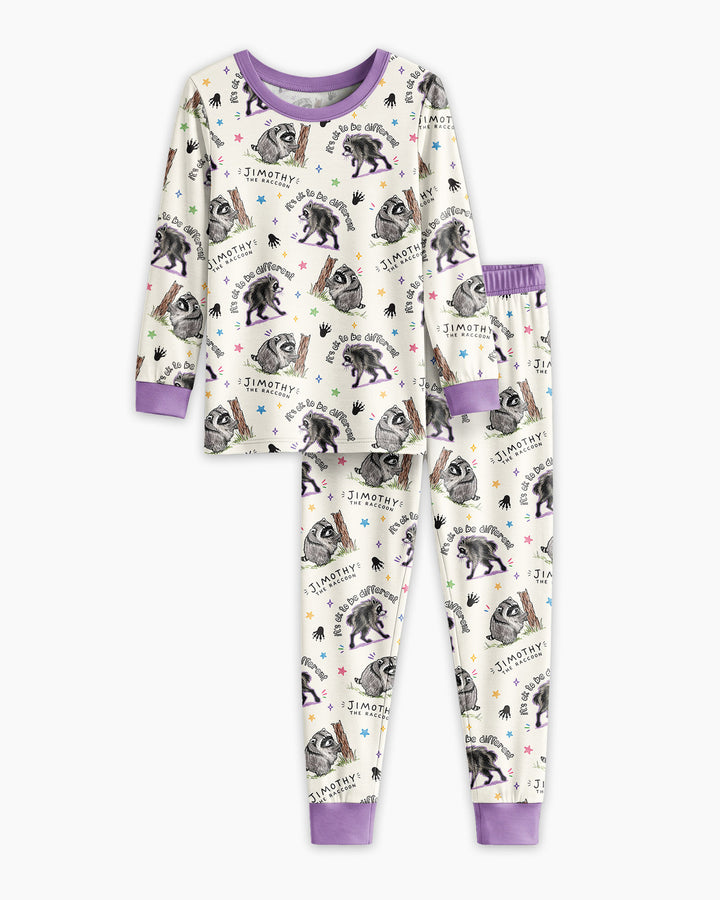 It's Okay to be Jimothy Bamboo Two Piece Long Sleeve Pajama Set